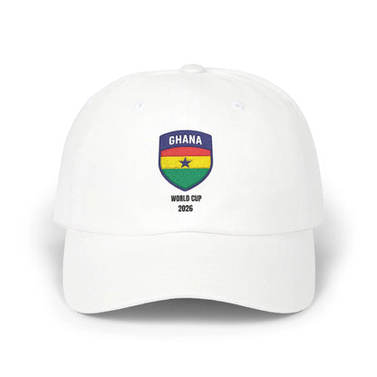 Ghana World Cup 2026 Classic Dad Cap Cotton Breathable Unstructured Fit by Printify