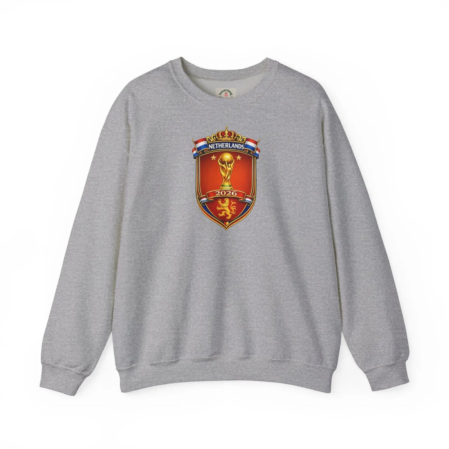 Netherlands 2026 World Cup Crest Crewneck by Printify