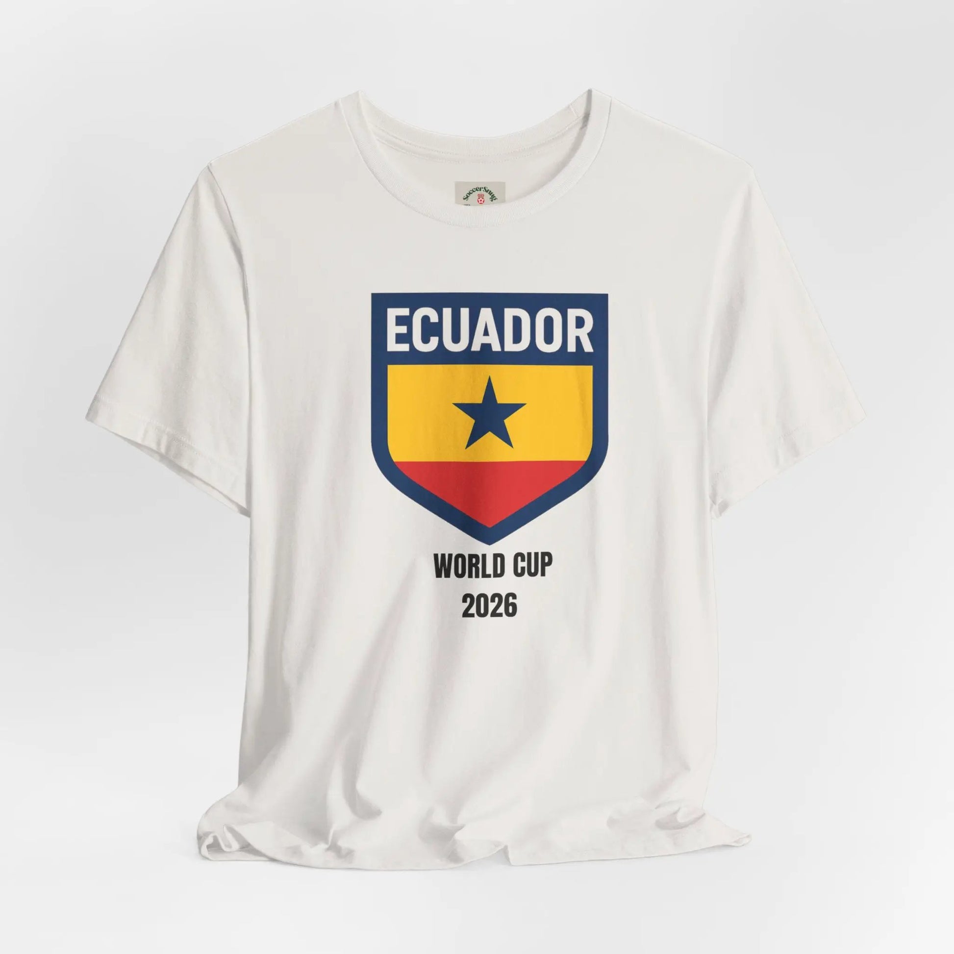 Ecuador World Cup 2026 Unisex Cotton Crew Tee by Printify