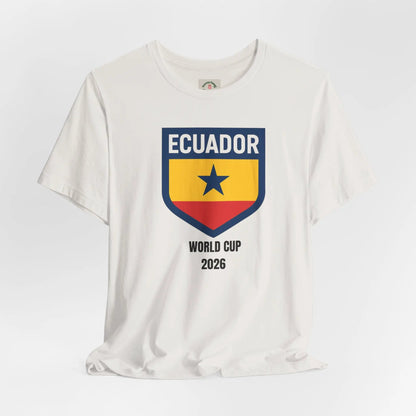 Ecuador World Cup 2026 Unisex Cotton Crew Tee by Printify
