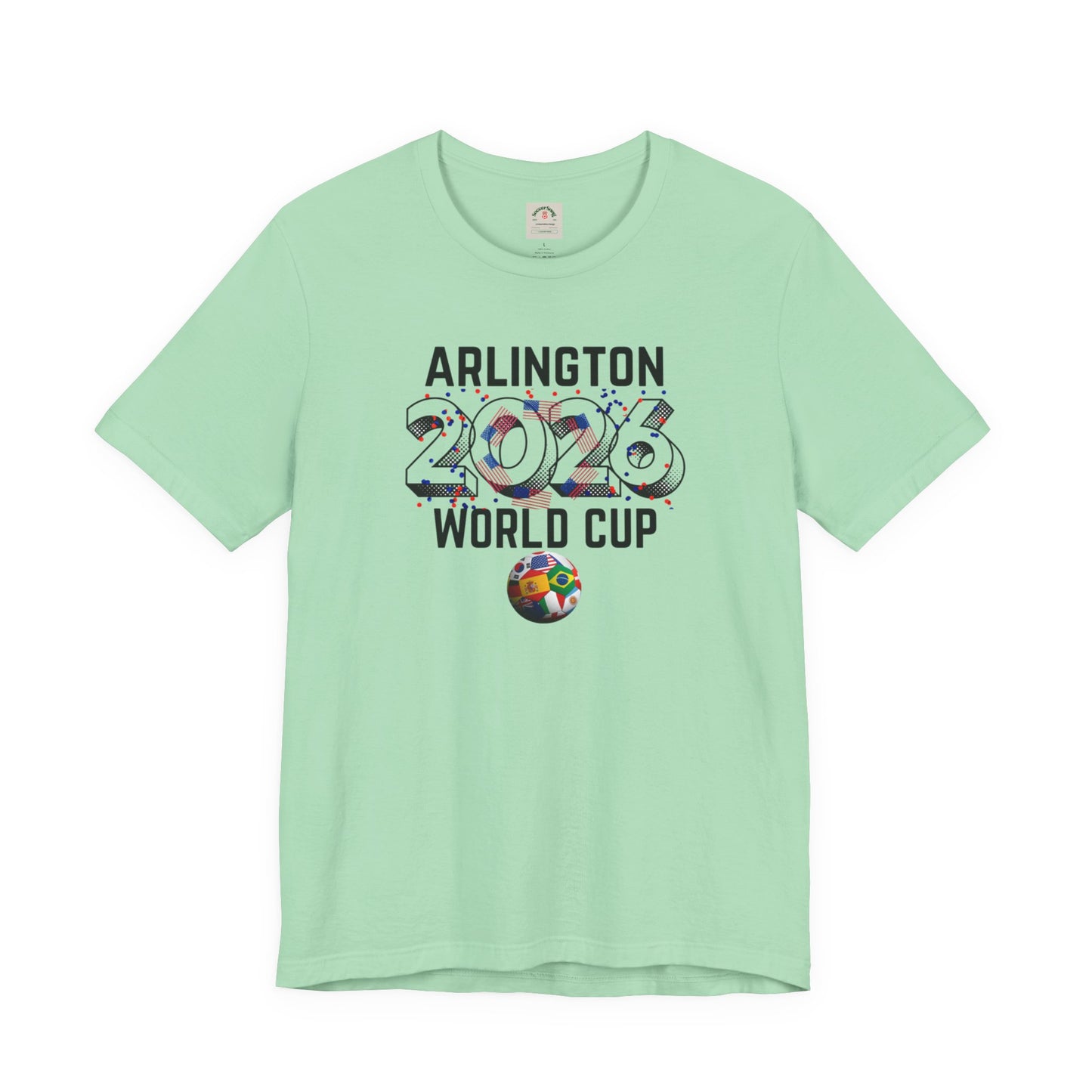 Arlington 2026 World Cup Soccer Tee — Commemorative Fan T‑Shirt