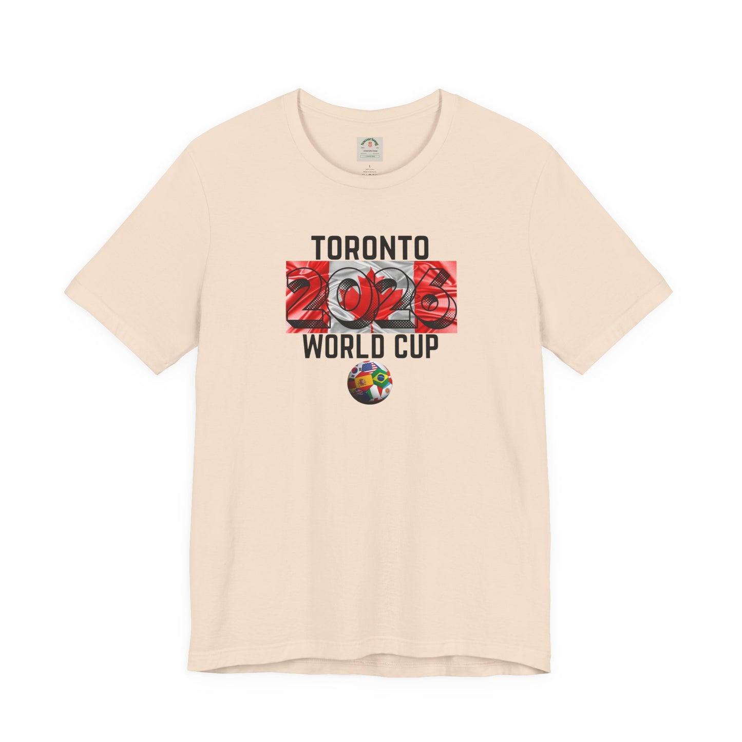 Toronto World Cup 2026 Host Unisex Cotton Crew Tee