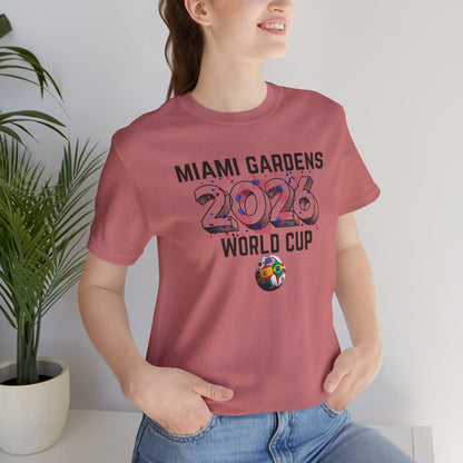 Miami Gardens World Cup Unisex Cotton Crew Tee