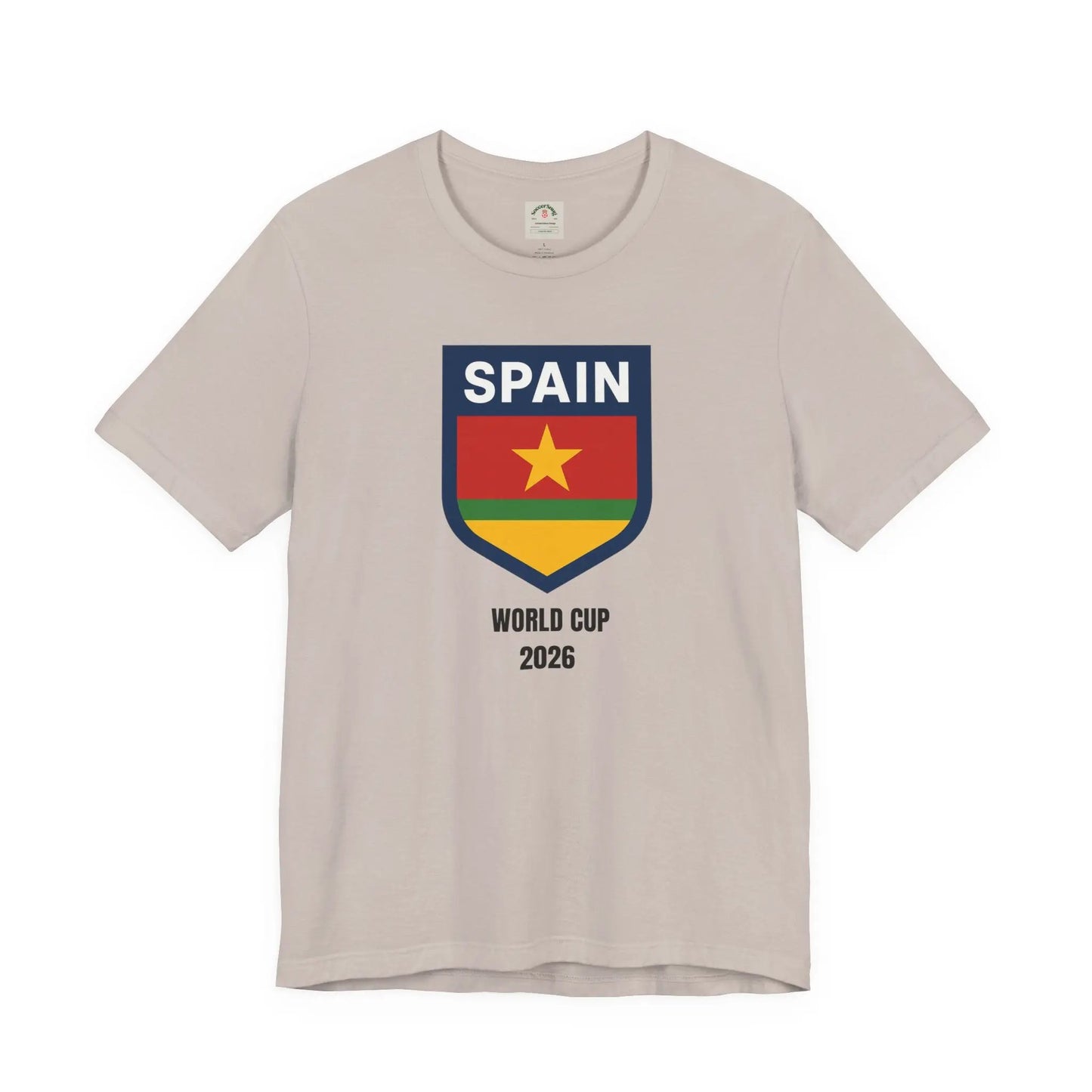 Spain World Cup 2026 Unisex Cotton Crew Tee by Printify