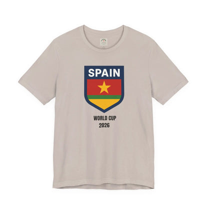 Spain World Cup 2026 Unisex Cotton Crew Tee by Printify