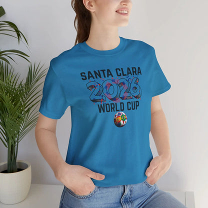 Santa Clare World Cup 2026 Unisex Cotton Crew Tee by Printify