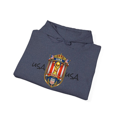 USA World Cup 2026 Hooded Sweatshirt by Printify