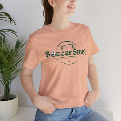 SoccerSnug Unisex Soccer Jersey Short Sleeve Tee by Printify