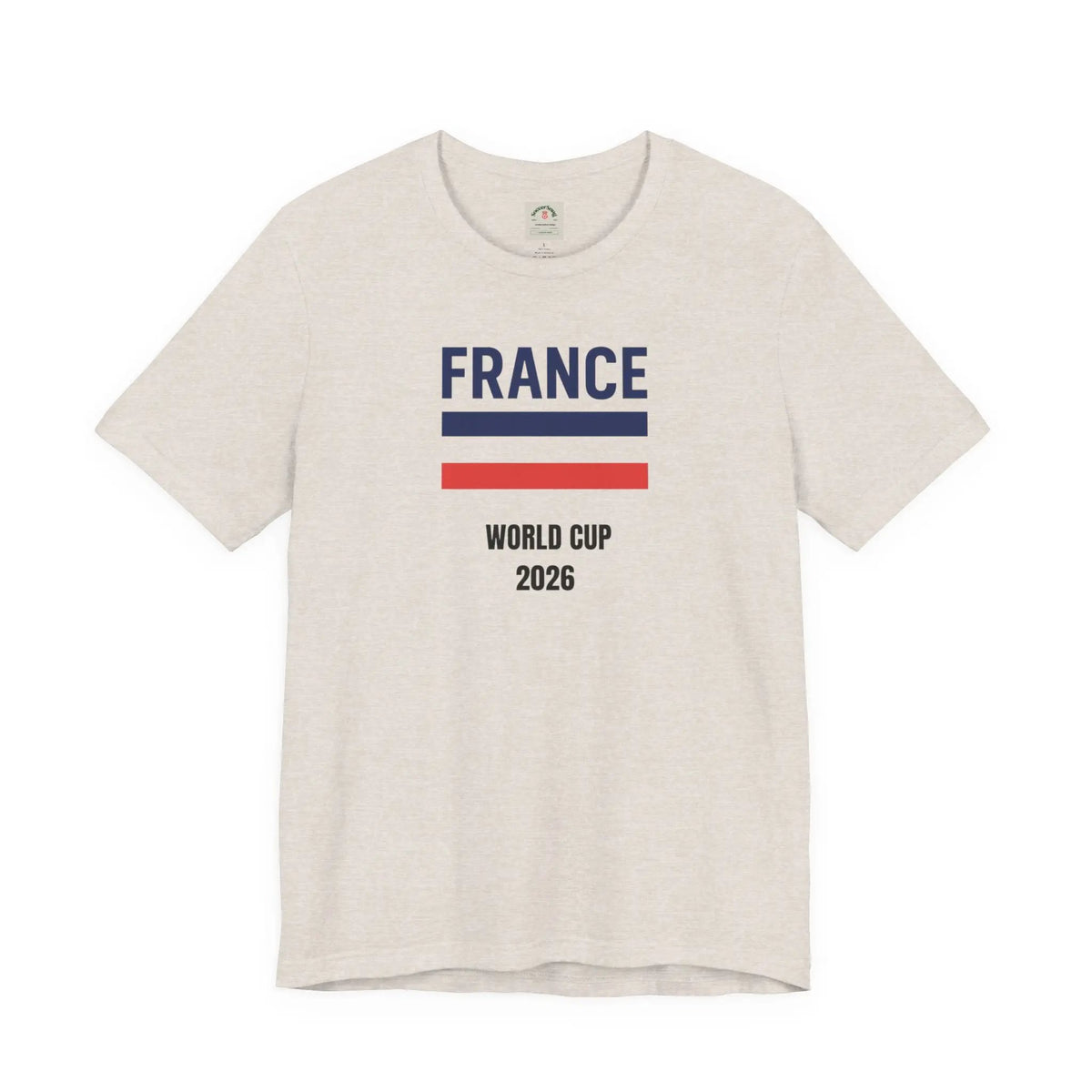 France World Cup 2026 Unisex Cotton Crew Tee by Printify