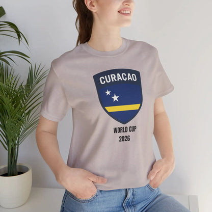 Curaçao World Cup 2026 Unisex Cotton Crew Tee by Printify