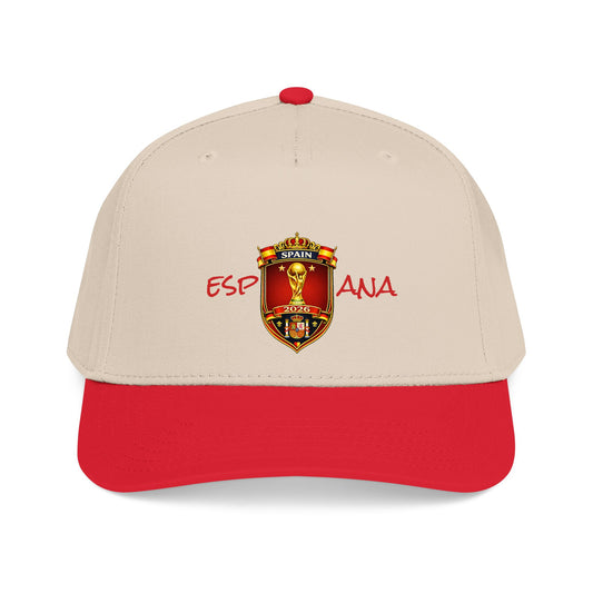 Spain World Cup 2026 Mid Profile Baseball Cap