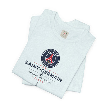 PSG Champions League Final Unisex Soccer Jersey Short Sleeve Tee by Printify