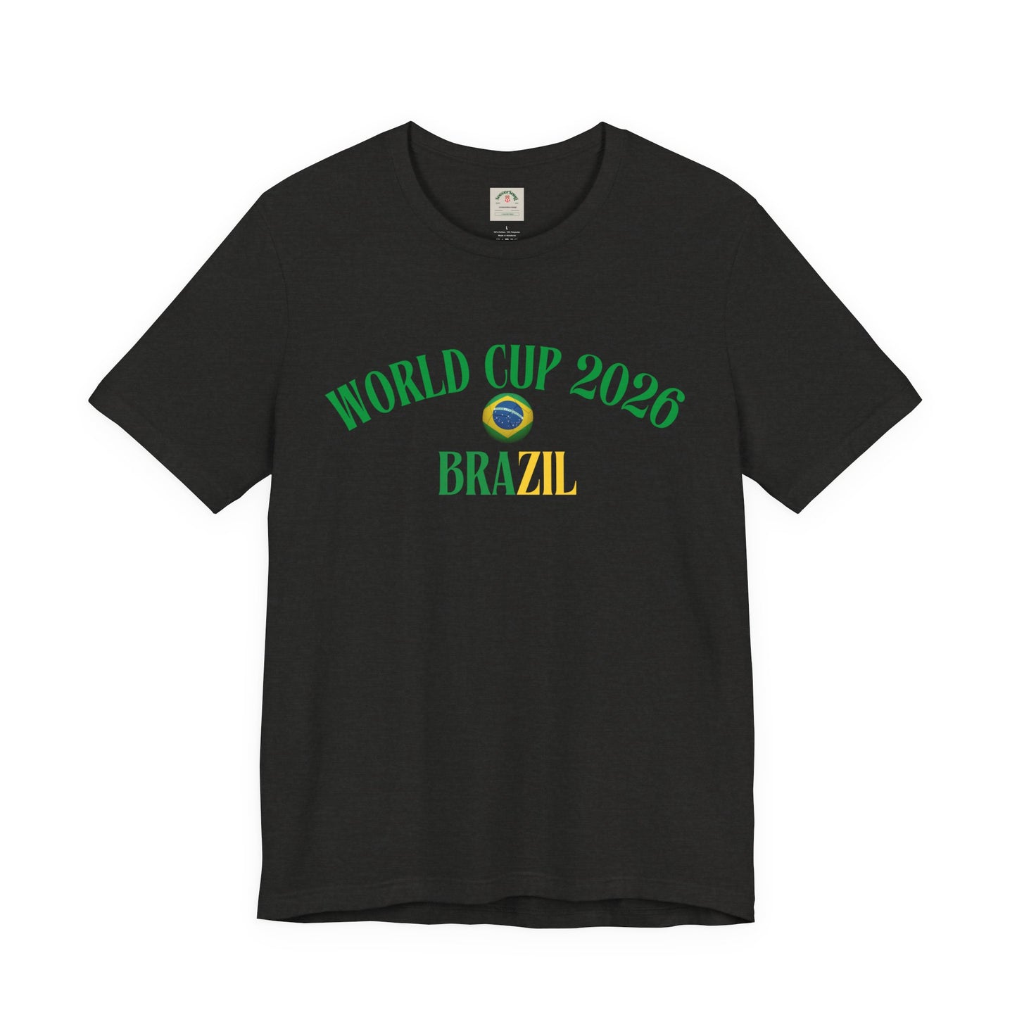 World Cup 2026 Brazil Tee – Brazil Soccer Fan T-Shirt