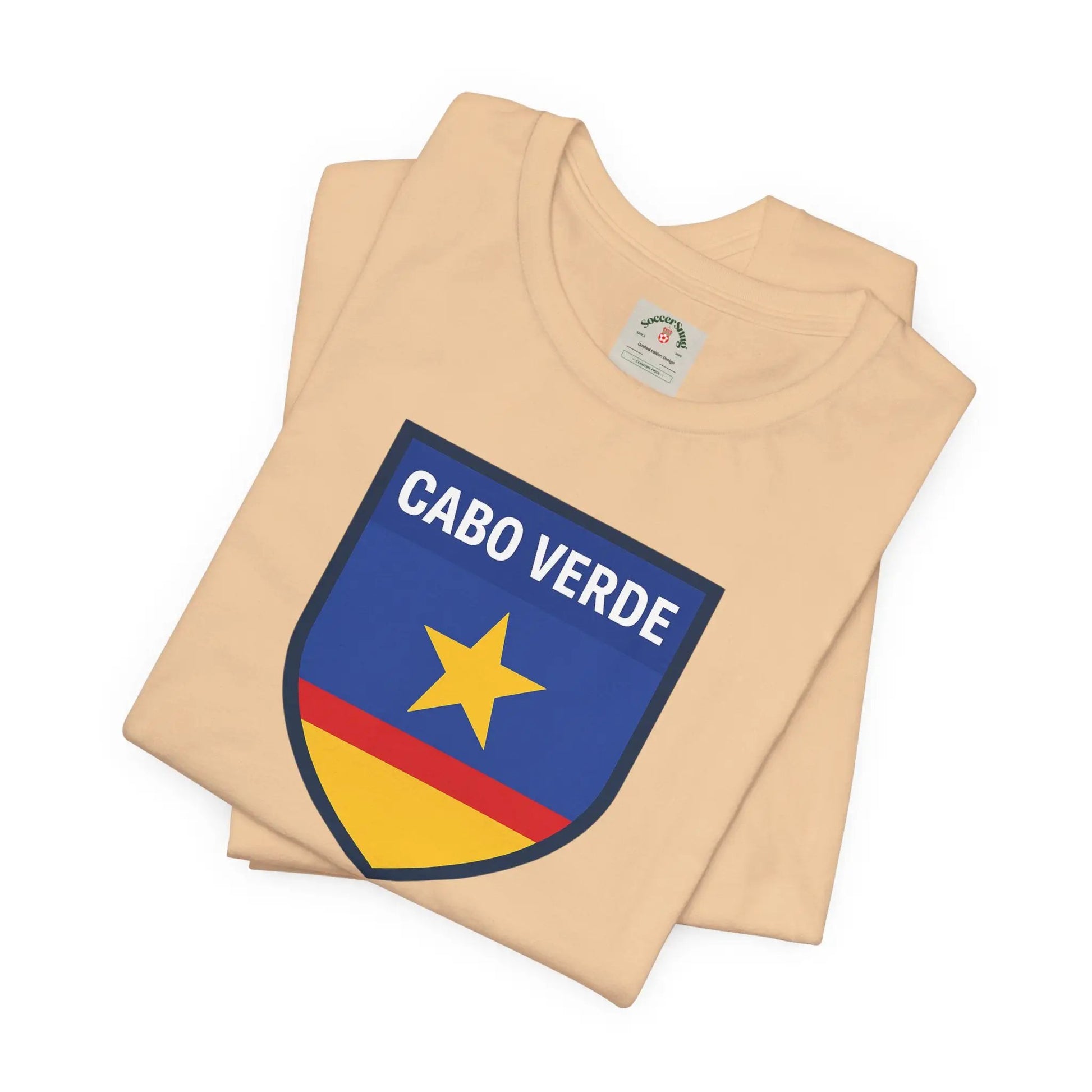 Cabo Verde Shield T‑Shirt — Cape Verde Pride Travel Tee by Printify
