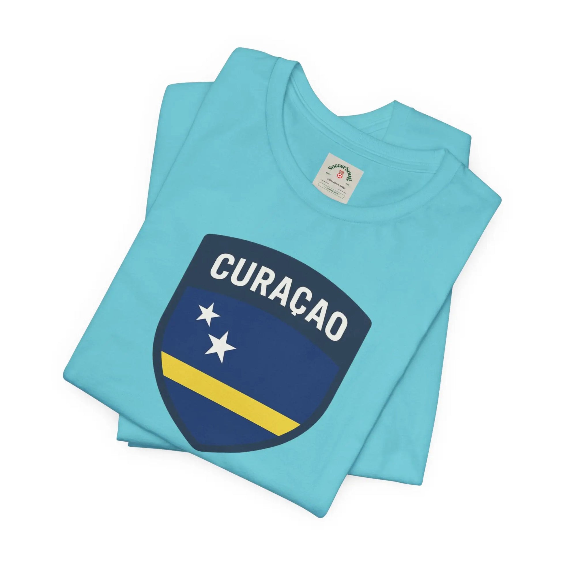 Curaçao World Cup 2026 Unisex Cotton Crew Tee by Printify