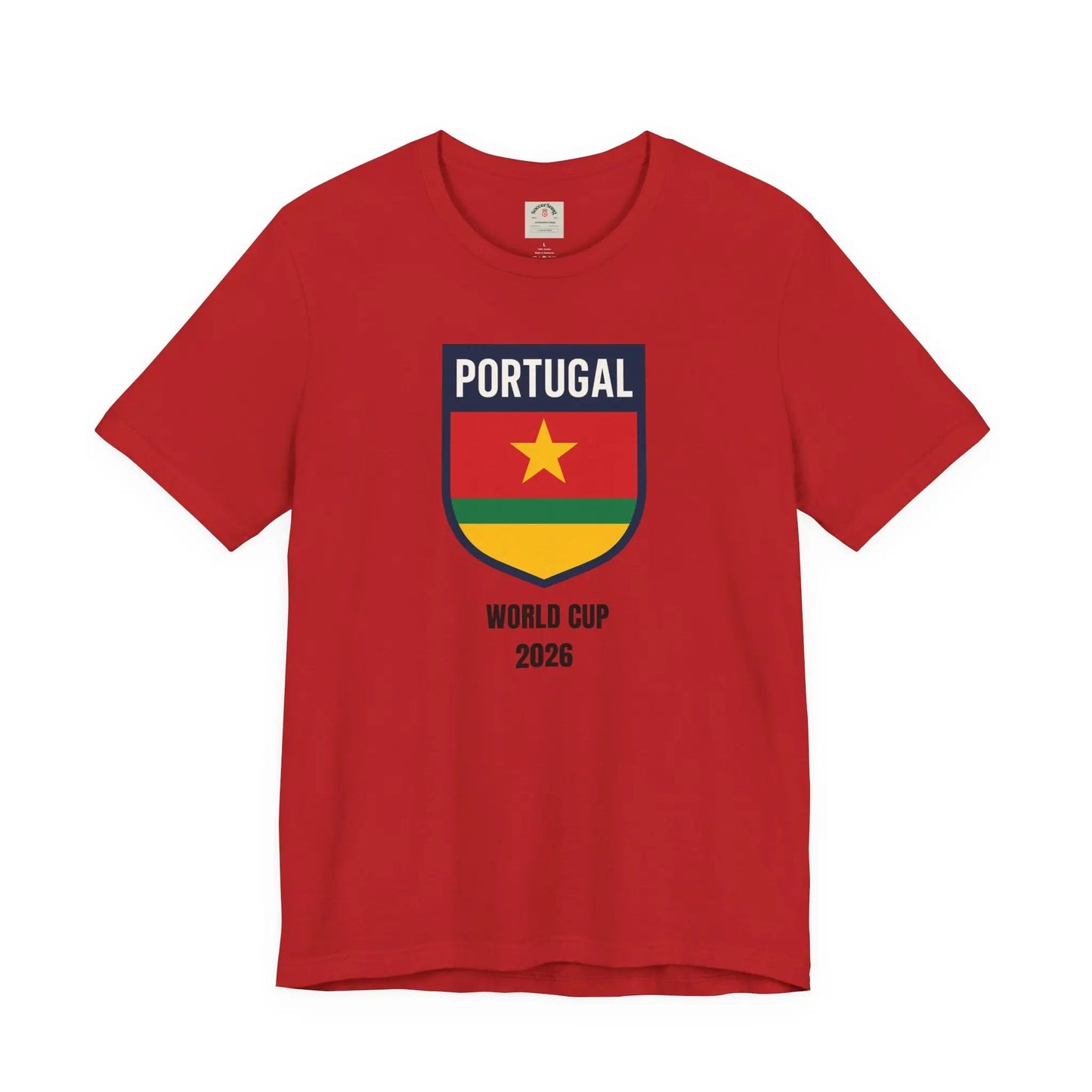 Portugal World Cup 2026 Unisex Cotton Crew Tee by Printify