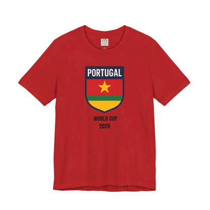 Portugal World Cup 2026 Unisex Cotton Crew Tee by Printify
