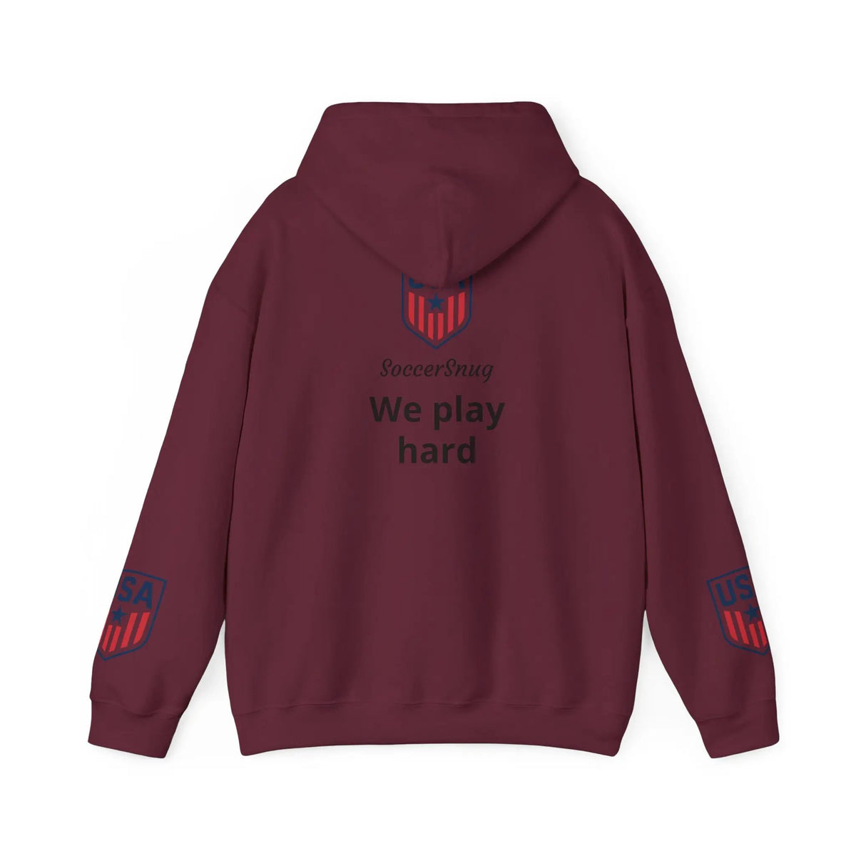 Customizable - SoccerSnug Heavy Blend Hoodie Unisex With Front Pocket Drawcord by Printify