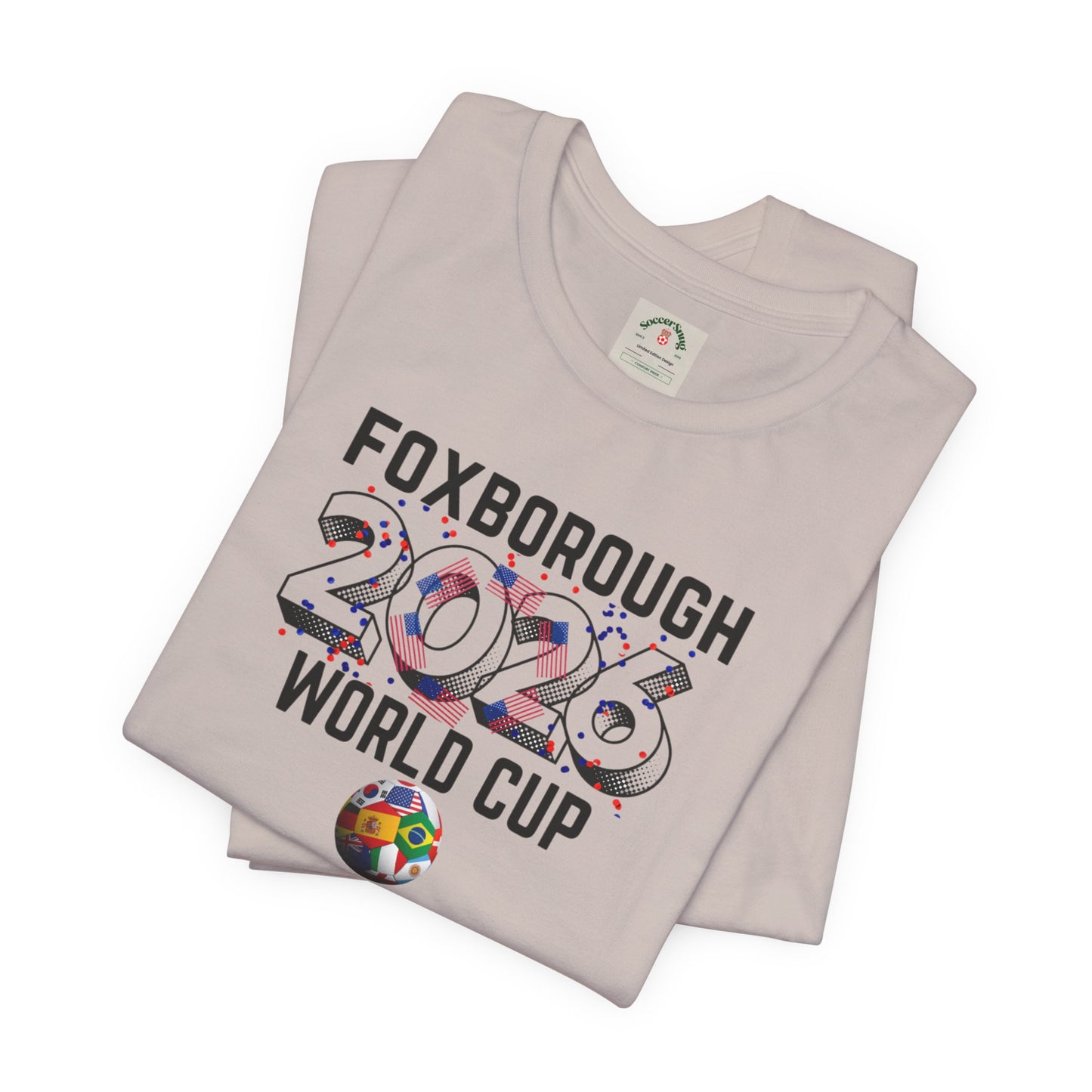 Fox Borough World Cup 2026 Host Unisex Cotton Crew Tee