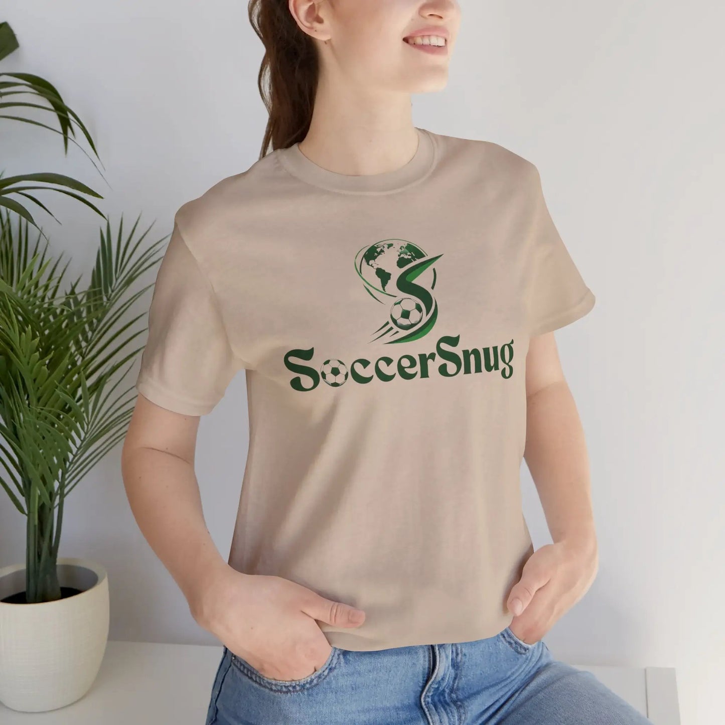 SoccerSnug Unisex Soccer Short Sleeve Tee by Printify