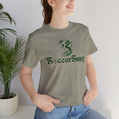SoccerSnug Unisex Soccer Short Sleeve Tee by Printify