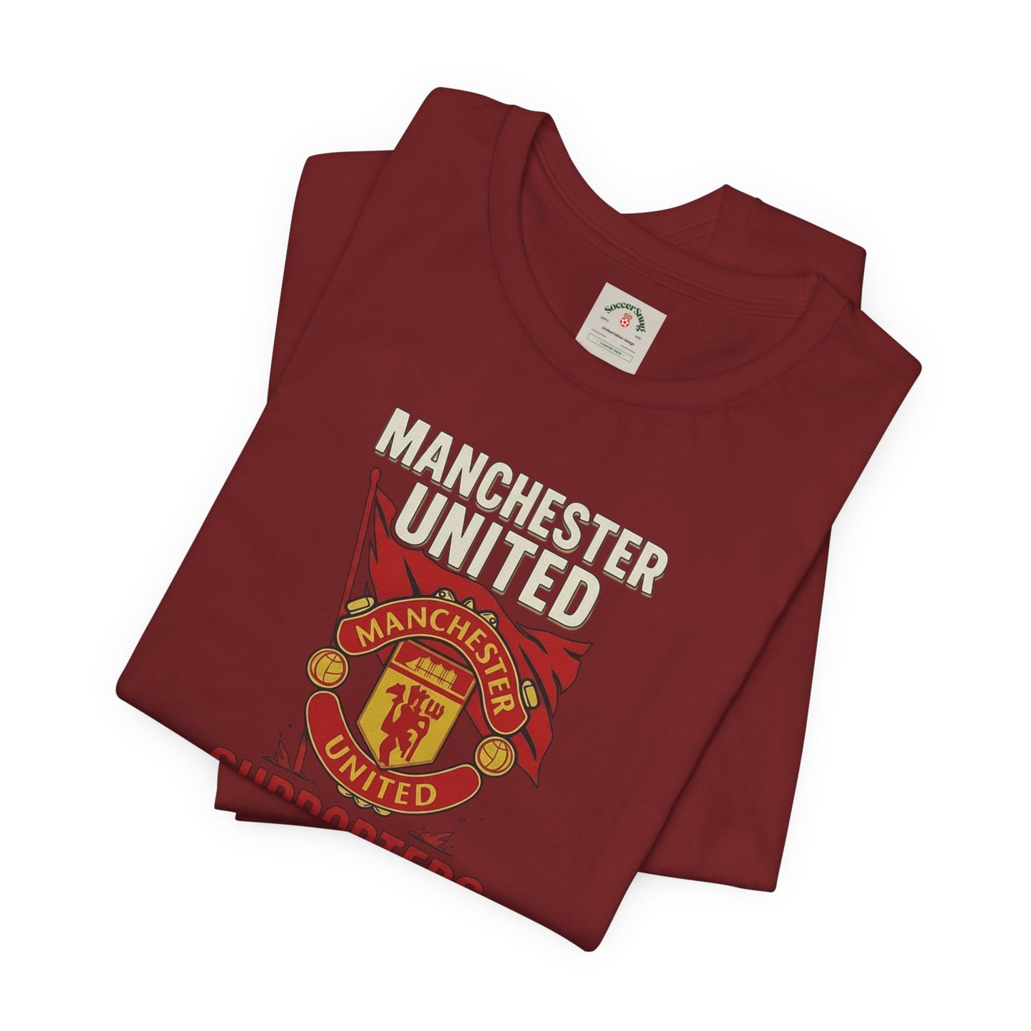 Manchester United Unisex Cotton Crew Tee