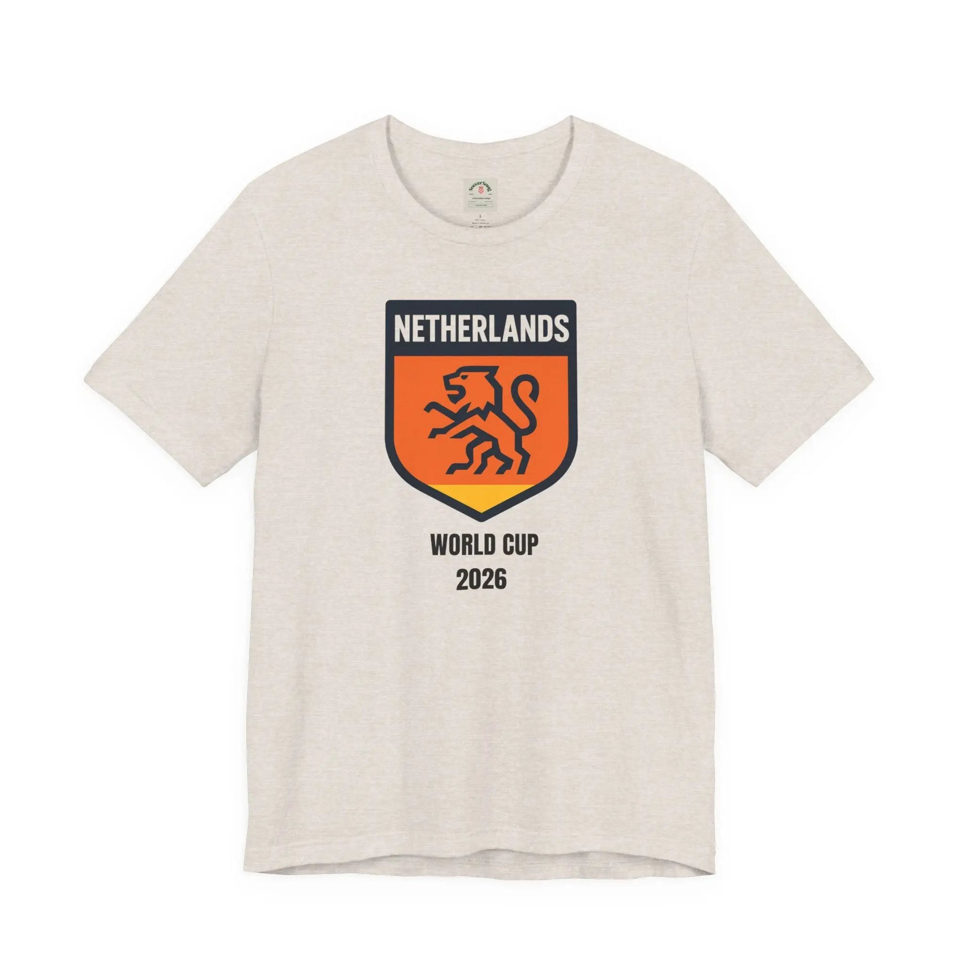 Netherlands World Cup 2026 Unisex Cotton Crew Tee by Printify