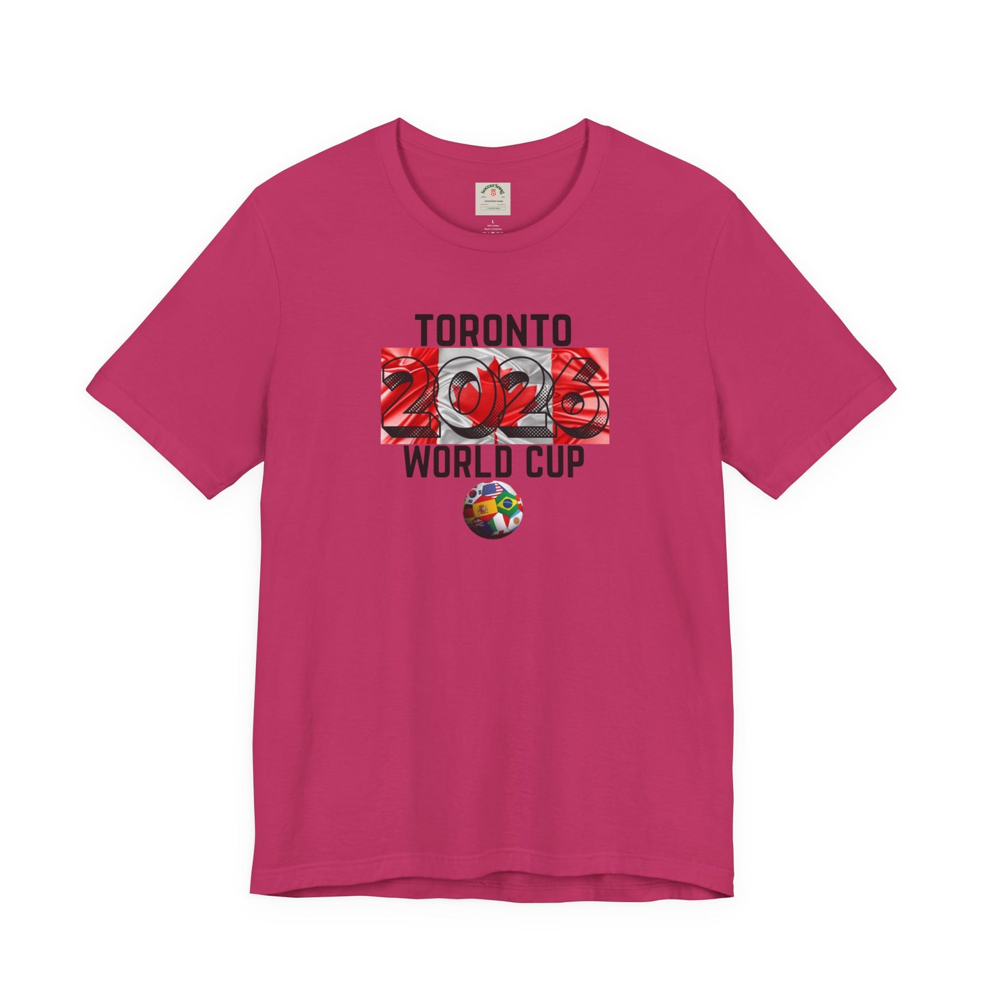 Toronto World Cup 2026 Host Unisex Cotton Crew Tee