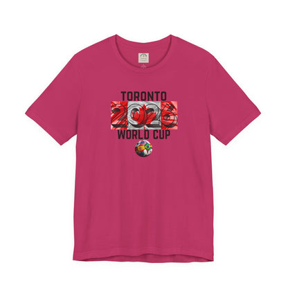 Toronto World Cup 2026 Host Unisex Cotton Crew Tee