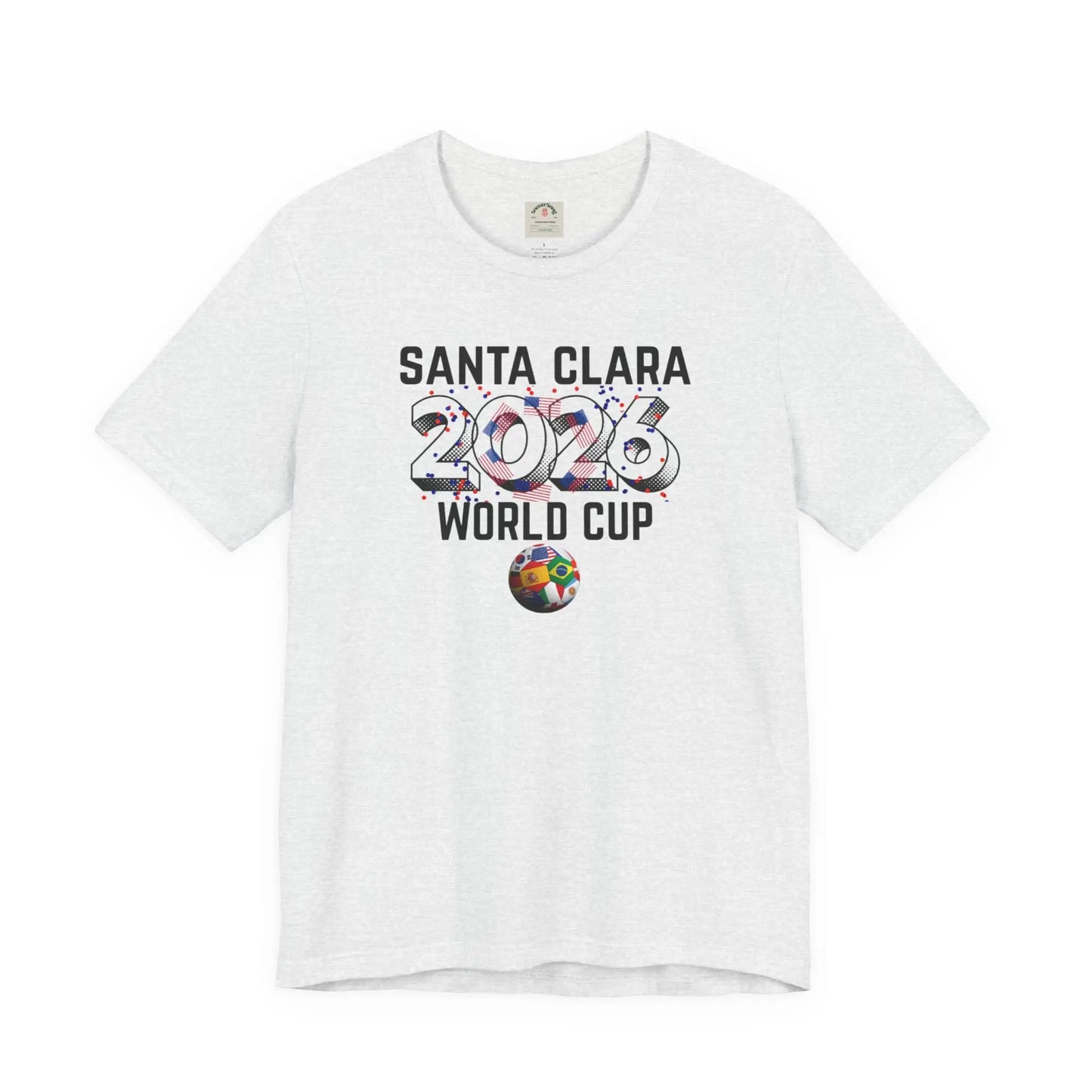 Santa Clare World Cup 2026 Unisex Cotton Crew Tee by Printify