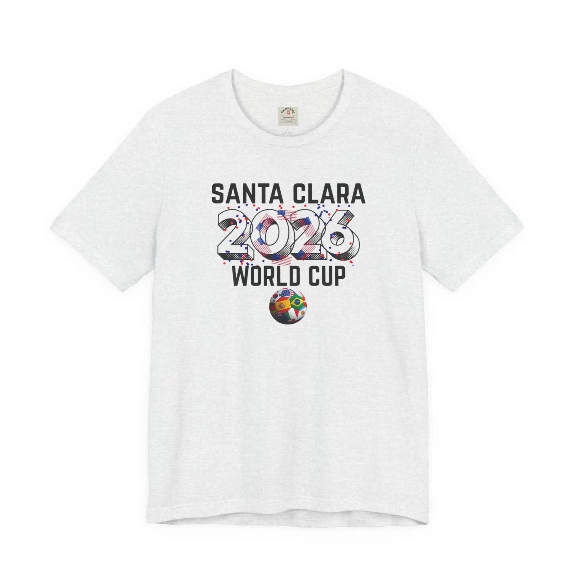 Santa Clare World Cup 2026 Unisex Cotton Crew Tee by Printify