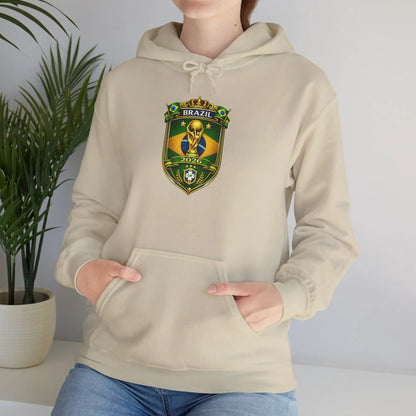Brazil World Cup 2026 Hooded Sweatshirt by Printify