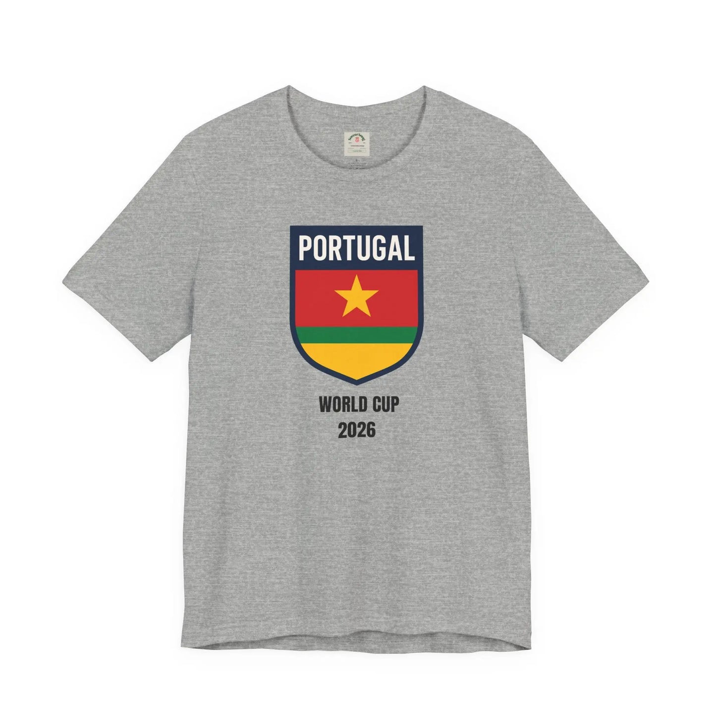 Portugal World Cup 2026 Unisex Cotton Crew Tee by Printify