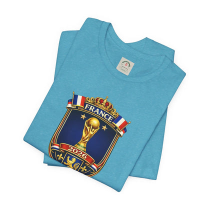 France World Cup 2026 Soccer Tee by Printify