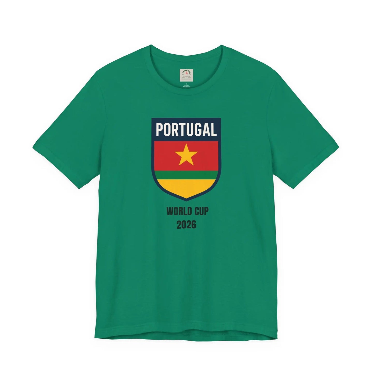 Portugal World Cup 2026 Unisex Cotton Crew Tee by Printify