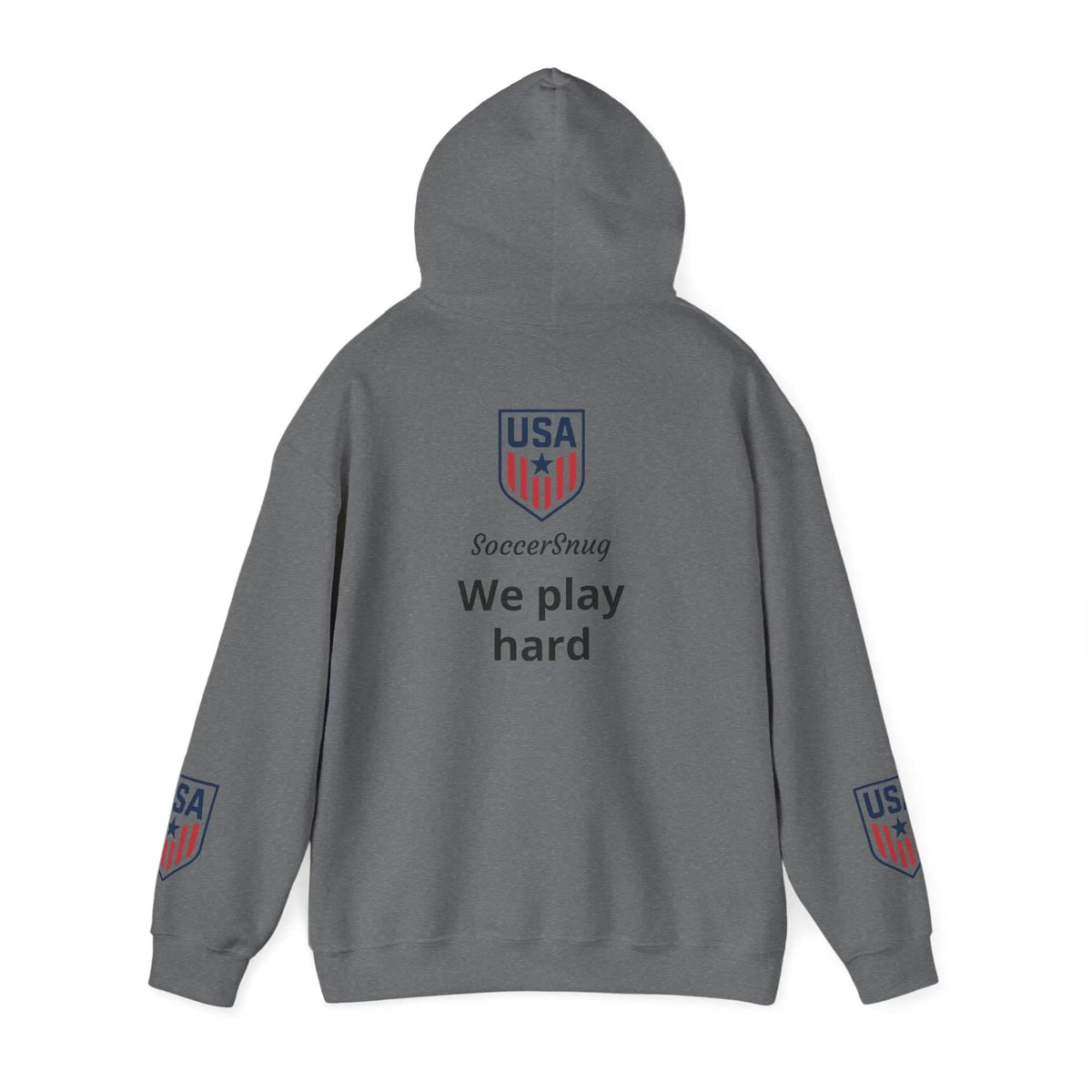 Customizable - SoccerSnug Heavy Blend Hoodie Unisex With Front Pocket Drawcord by Printify