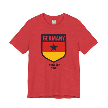 Germany World Cup 2026 Soccer Tee by Printify