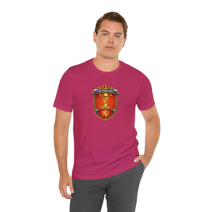 Netherlands World Cup 2026 Soccer Crest Tee Shirt Lions by Printify
