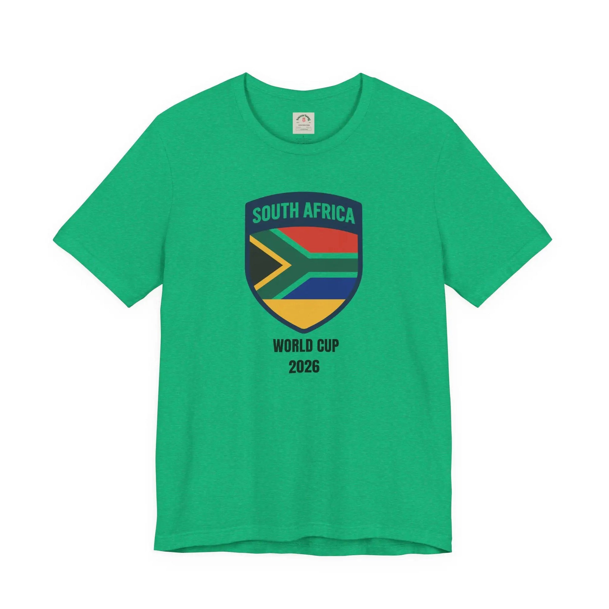 South Africa World Cup 2026 Unisex Cotton Crew Tee by Printify