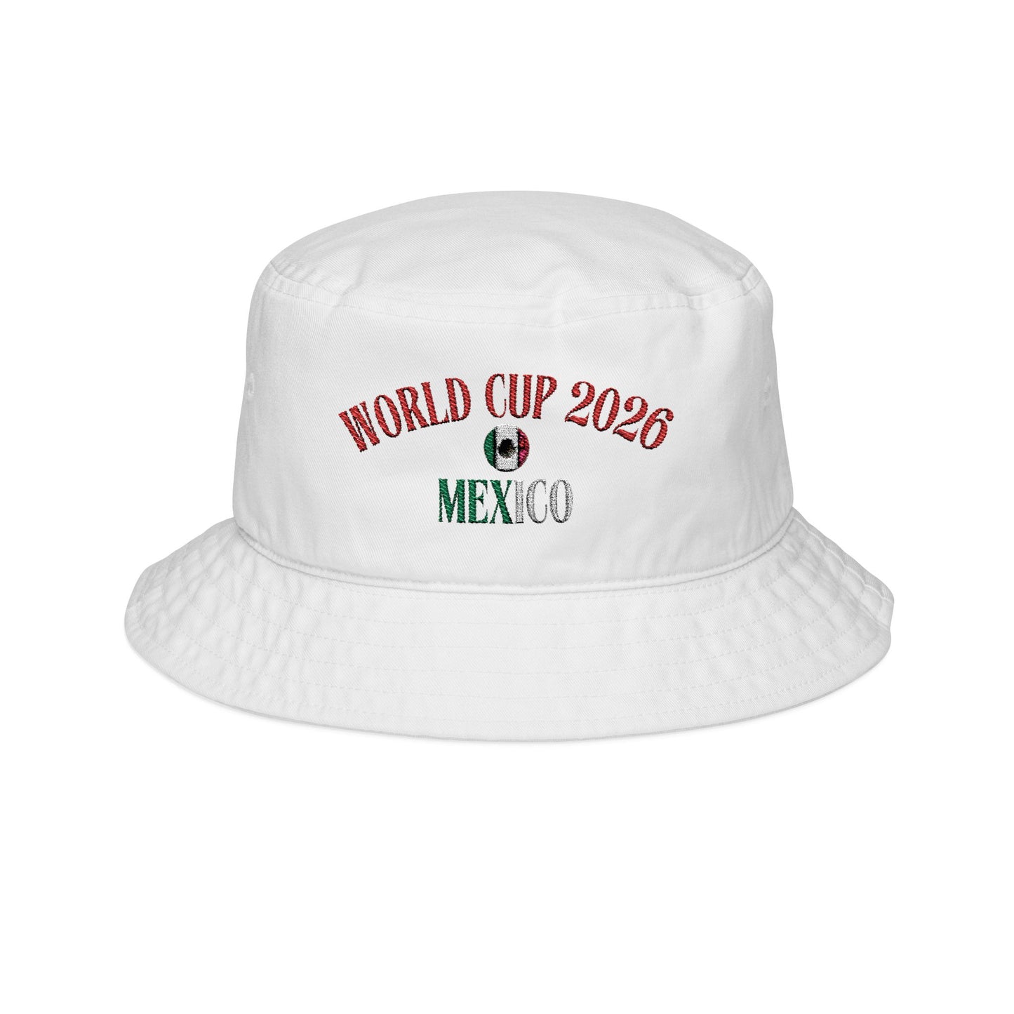 World Cup 2026 Mexico Embroidered Bucket Hat by Printify