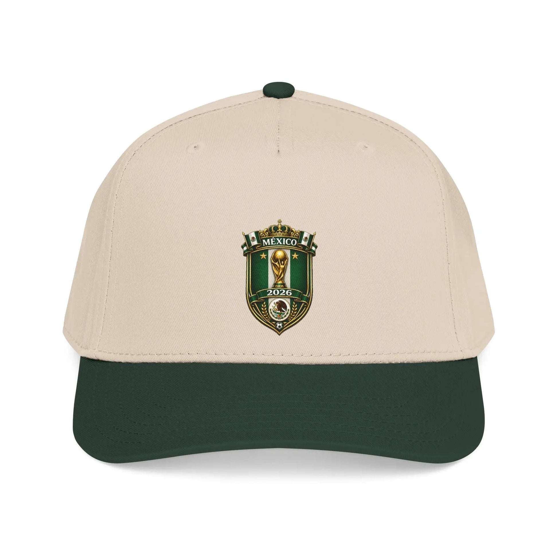 Mexico World Cup 2026 Mid Profile Adjustable Structured Baseball Cap by Printify