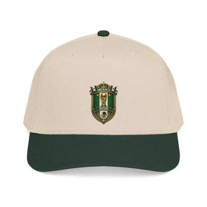 Mexico World Cup 2026 Mid Profile Adjustable Structured Baseball Cap by Printify
