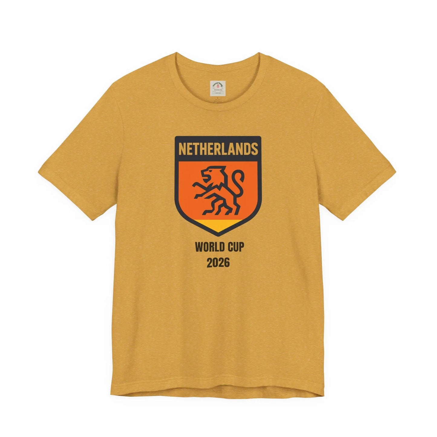 Netherlands World Cup 2026 Unisex Cotton Crew Tee by Printify