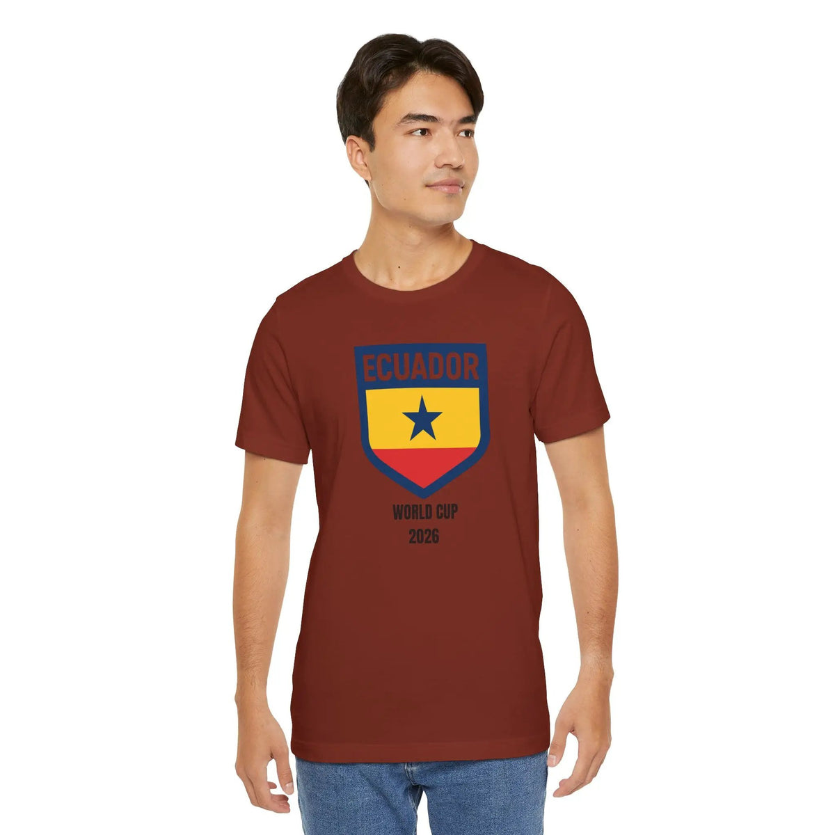 Ecuador World Cup 2026 Unisex Cotton Crew Tee by Printify