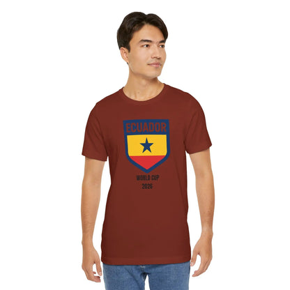 Ecuador World Cup 2026 Unisex Cotton Crew Tee by Printify