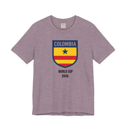 Columbia World Cup 2026 Unisex Cotton Crew Tee by Printify