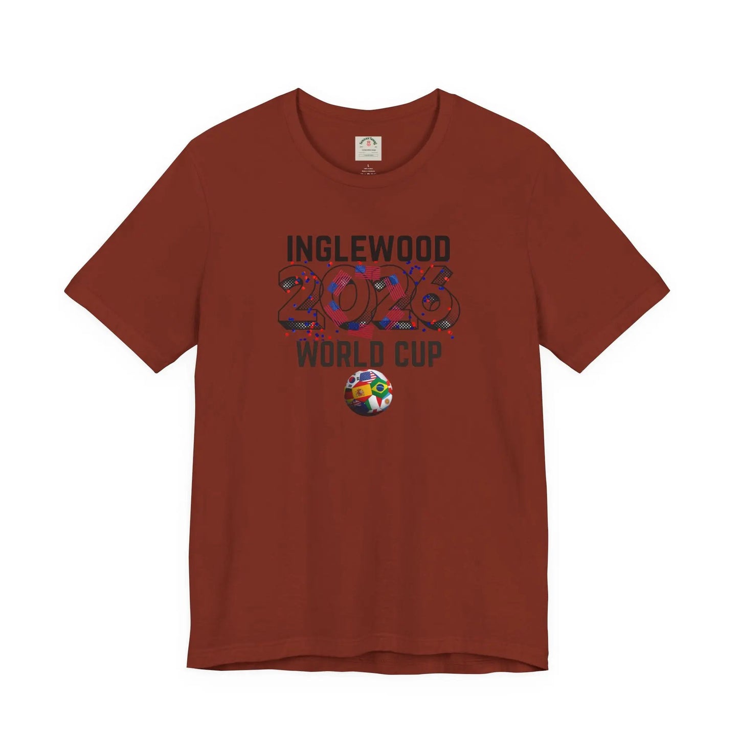 Inglewood World Cup 2026 Host Unisex Cotton Crew Tee by Printify