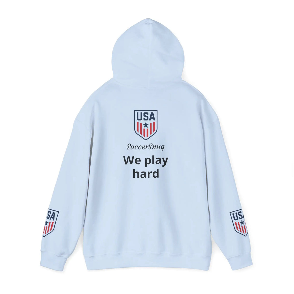 Customizable - SoccerSnug Heavy Blend Hoodie Unisex With Front Pocket Drawcord by Printify