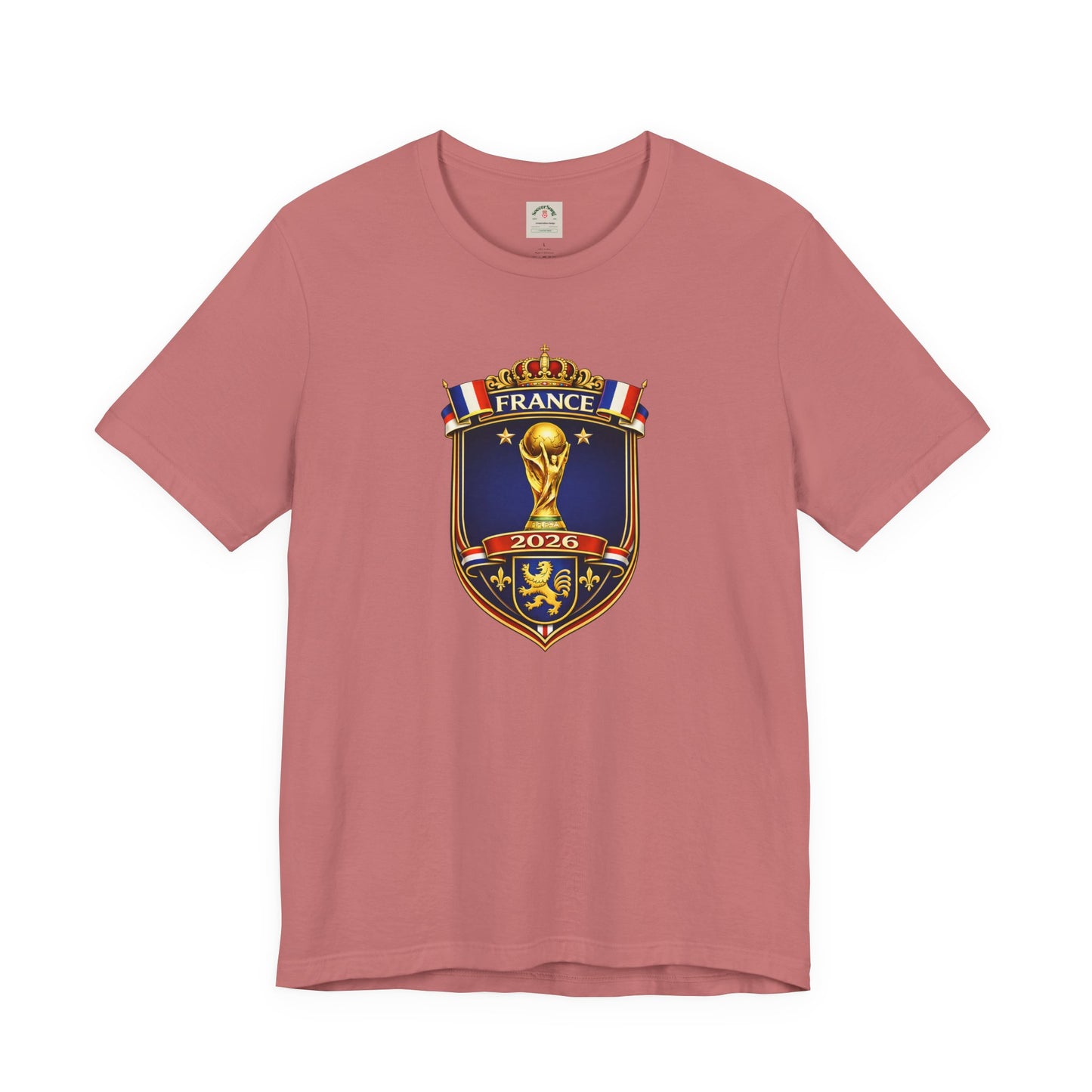 France World Cup 2026 Soccer Tee by Printify
