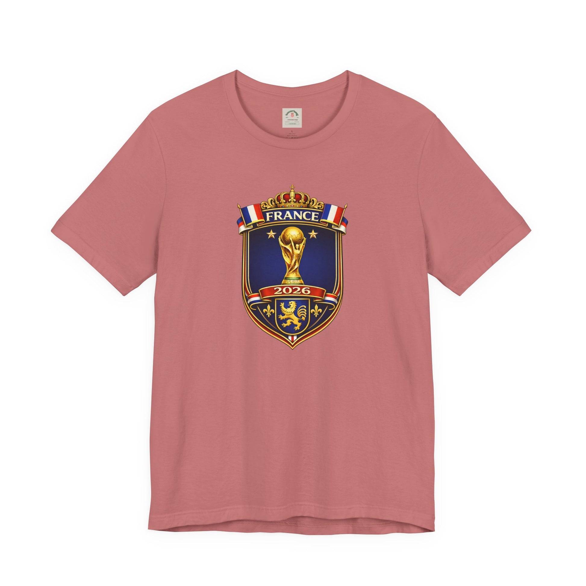 France World Cup 2026 Soccer Tee by Printify